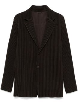 Homme Plissé Issey Miyake: Коричневые пиджаки 