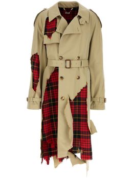 Alexander McQueen: Двубортный плащ 