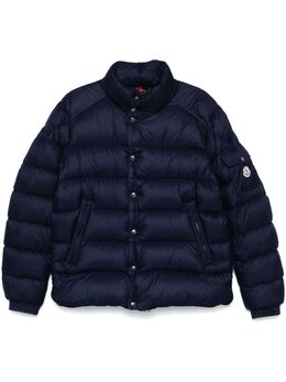 Moncler: Синяя куртка 