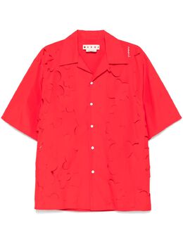 Marni: Хлопковая рубашка 