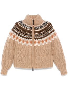 Moncler Grenoble: Жаккардовая куртка 