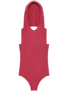Courrèges: Красный боди 