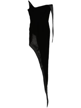 Mugler: Платье миди 