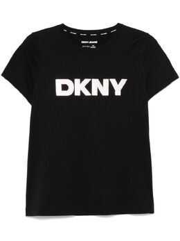 DKNY: Футболка с блёстками 