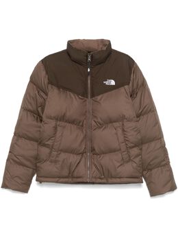 The North Face: Коричневая куртка  Saikuru