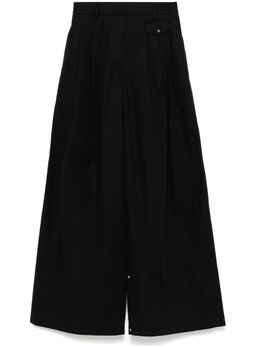 Tibi: Чёрные брюки 