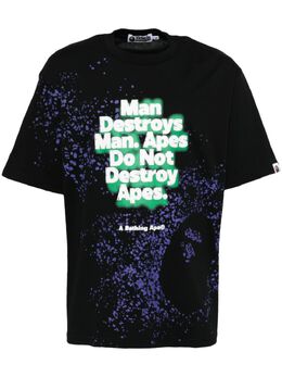 A BATHING APE®: Футболка с принтом 