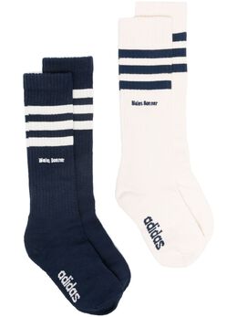 adidas: Голубые носки 