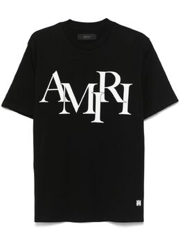 AMIRI: Чёрная футболка 