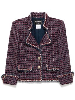 CHANEL Pre-Owned: Однобортный жакет 