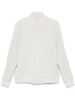 Homme Plissé Issey Miyake: Белая куртка 