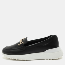 Tod's: Чёрные мокасины  Double T