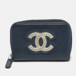 Chanel: Синий кошелёк 