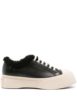 Marni: Чёрные кроссовки  Pablo