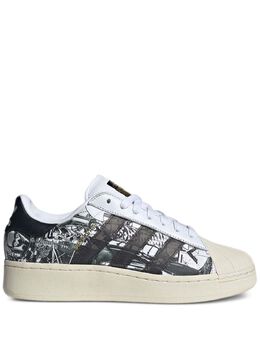 adidas: Белые кроссовки  Superstar