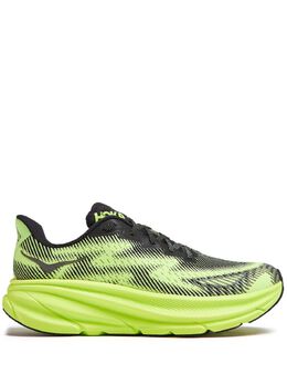 HOKA: Чёрные кроссовки 