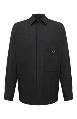 Valentino: Рубашка из шерсти 