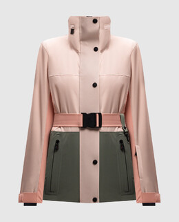 Moncler Grenoble: Розовая куртка 