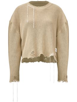 MM6 Maison Margiela: Хлопковый свитер 