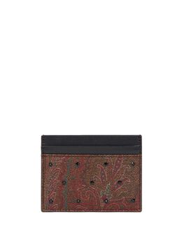 ETRO: Коричневый картхолдер 