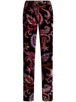 ETRO: Бархатные брюки 