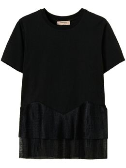 TWINSET: Футболка из фатина 