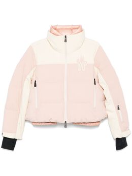 Moncler Grenoble: Розовая куртка 