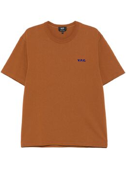 A.P.C.: Коричневая футболка  VPC