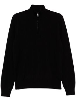 Brioni: Чёрный свитер 