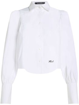 Karl Lagerfeld: Белая рубашка 