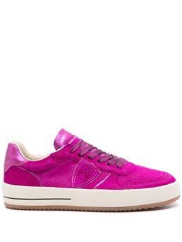 Philippe Model Paris: Розовые кроссовки 