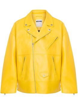 Moschino: Куртка  Smiley с принтом