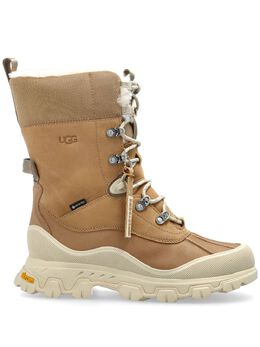UGG: Коричневые ботинки 