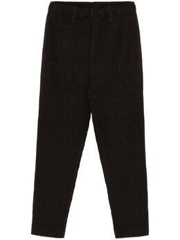 Homme Plissé Issey Miyake: Коричневые брюки 