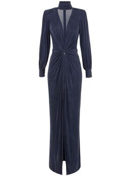 Elisabetta Franchi: Синее платье 