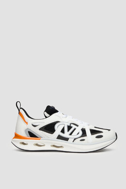 Valentino: Чёрные кроссовки  VLogo