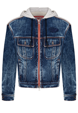 DIESEL: Джинсовая куртка 