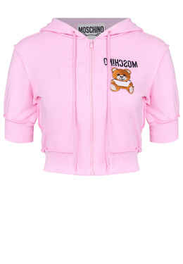 MOSCHINO: Розовая толстовка 