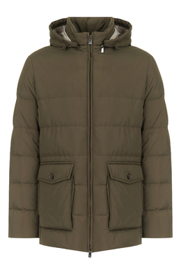 CORNELIANI: Зелёная куртка 