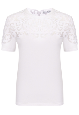 ERMANNO SCERVINO: Белая футболка 