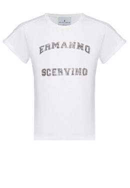 ERMANNO SCERVINO: Белая футболка 