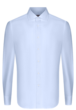 CORNELIANI: Голубая рубашка 