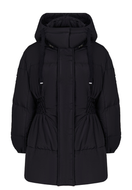 ERMANNO SCERVINO: Чёрный пуховик 