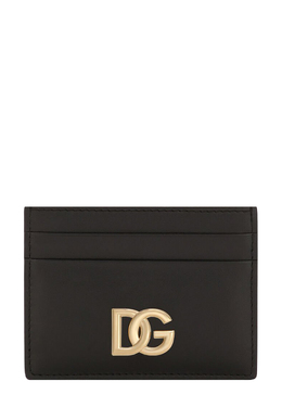 DOLCE&GABBANA: Чёрный картхолдер 