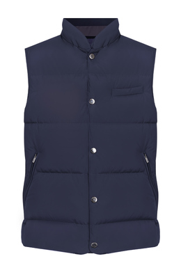 CORNELIANI: Синий жилет 