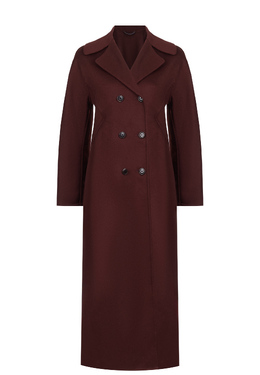 ERMANNO SCERVINO: Коричневое пальто 