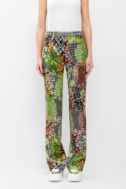 Versace: Прямые брюки 