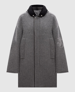 Jil Sander: Серое пальто 