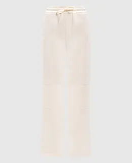 Jil Sander: Бежевые брюки 