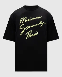 Givenchy: Чорні футболки  Paris